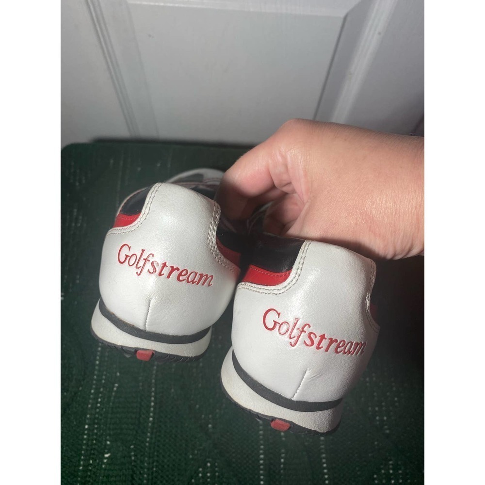 Golfstream women Criss-Cross gold shoe US 10M EUC - Picture 6 of 7